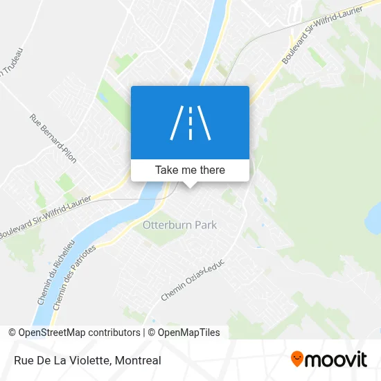 Rue De La Violette map