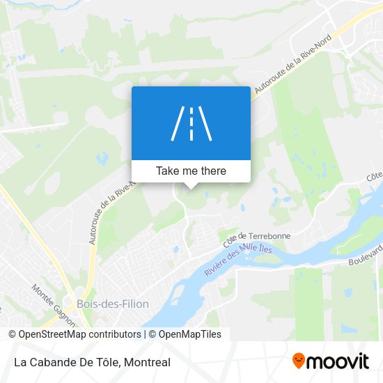 La Cabande De Tôle map