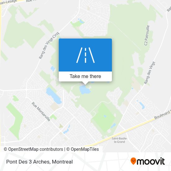 Pont Des 3 Arches map
