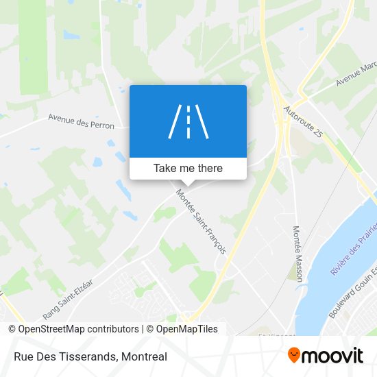 Rue Des Tisserands map
