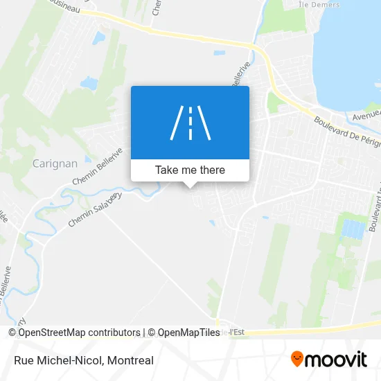 Rue Michel-Nicol map