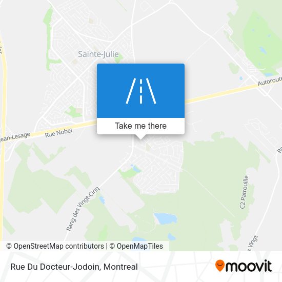 Rue Du Docteur-Jodoin map