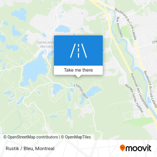 Rustik / Bleu map
