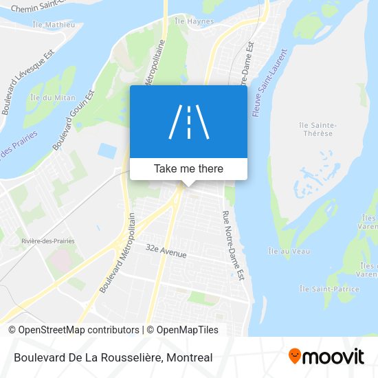 Boulevard De La Rousselière map