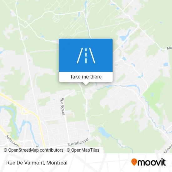 Rue De Valmont map