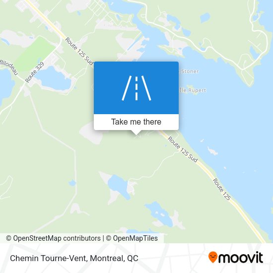 Chemin Tourne-Vent map