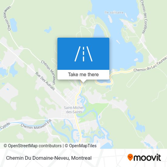 Chemin Du Domaine-Neveu map