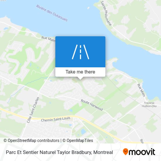 Parc Et Sentier Naturel Taylor Bradbury map