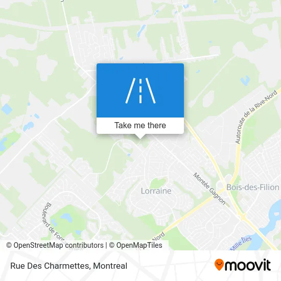 Rue Des Charmettes map