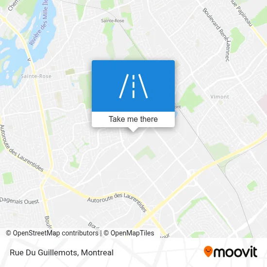 Rue Du Guillemots map