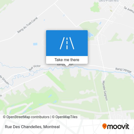 Rue Des Chandelles map