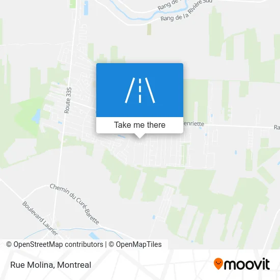 Rue Molina map