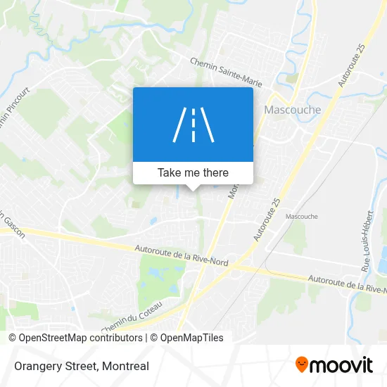 Rue De L'Orangerie map