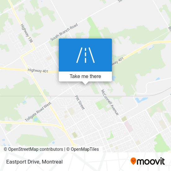 Eastport Drive map