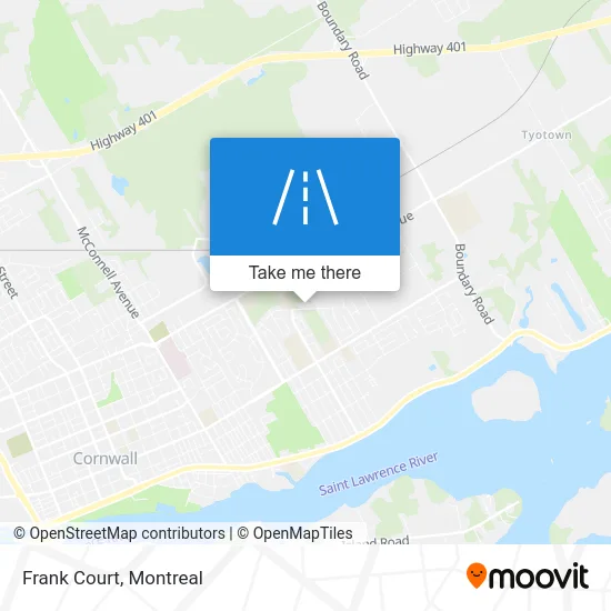 Frank Court map