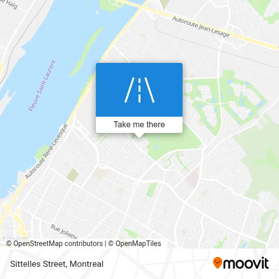 Rue Des Sittelles map