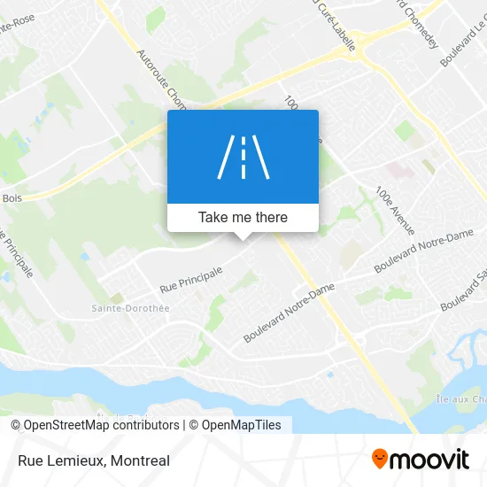 Rue Lemieux map