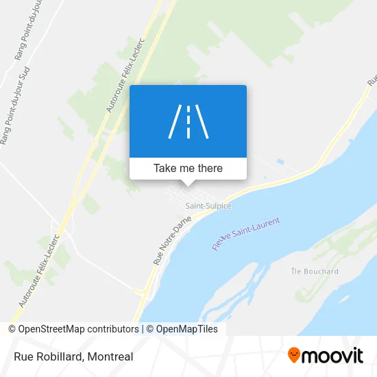 Rue Robillard map