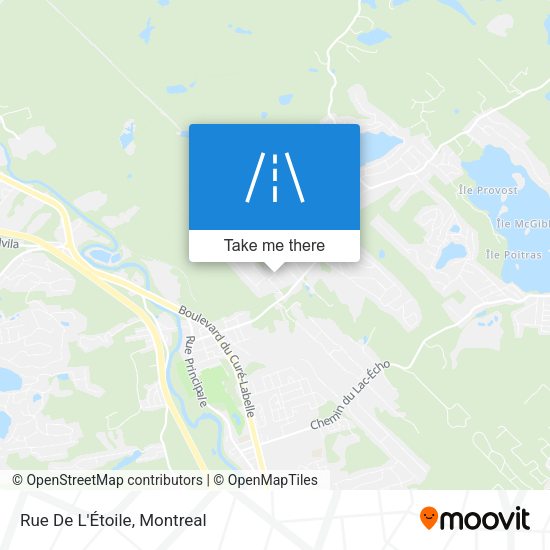 Rue De L'Étoile map