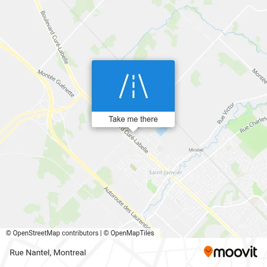 Rue Nantel map