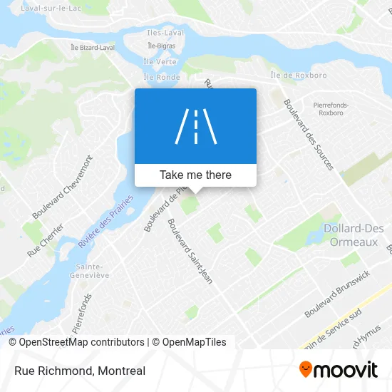 Rue Richmond map