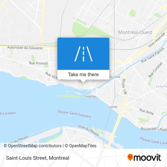 Rue Saint-Louis map