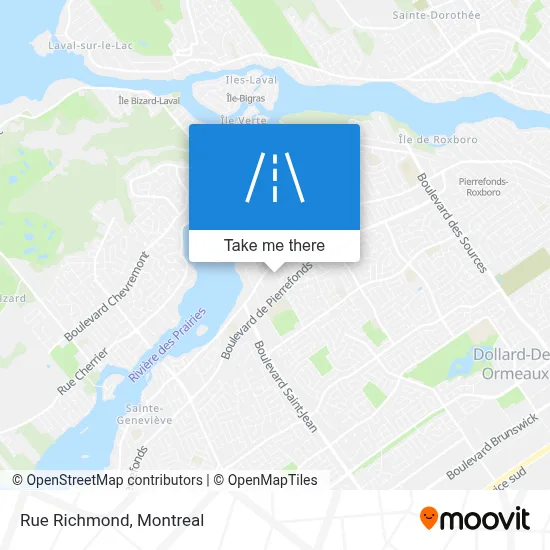Rue Richmond map