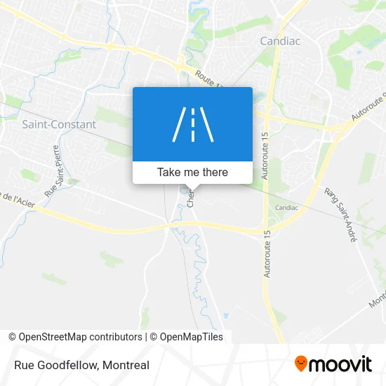 Rue Goodfellow map