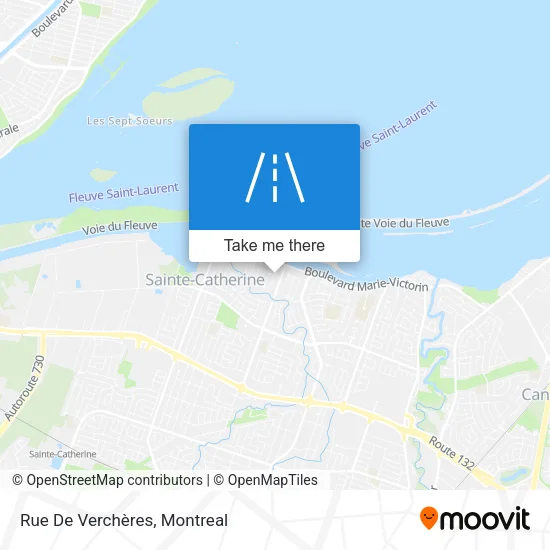 Rue De Verchères map