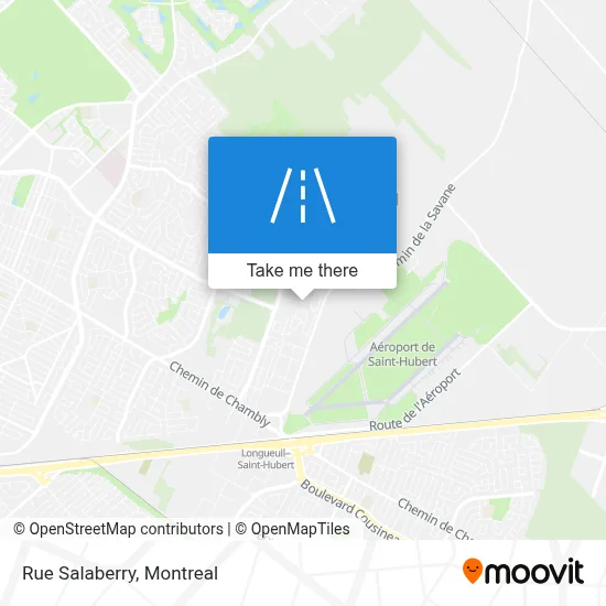 Rue Salaberry map