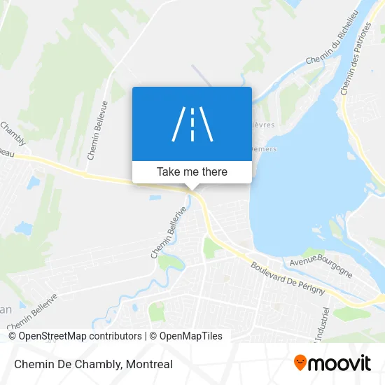 Chemin De Chambly map