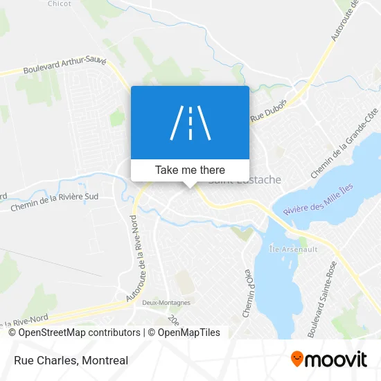 Rue Charles map