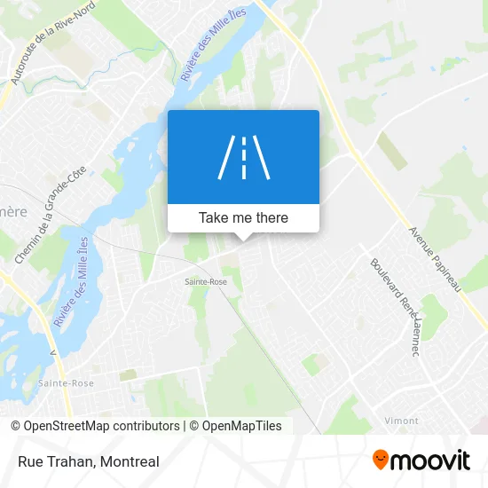 Rue Trahan map