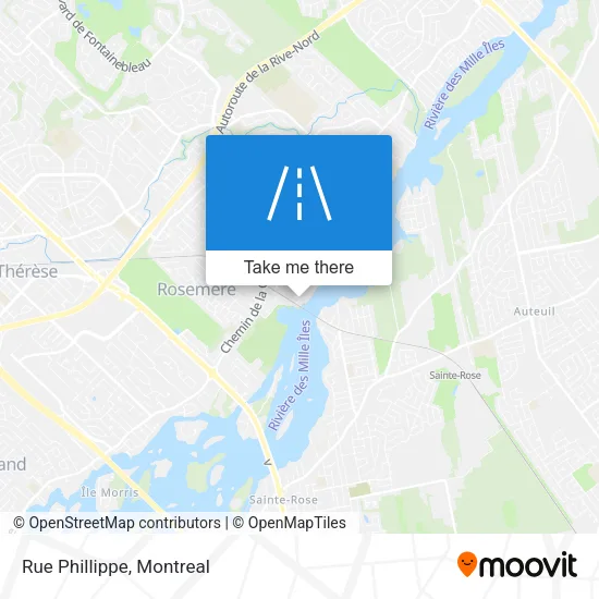 Rue Phillippe map