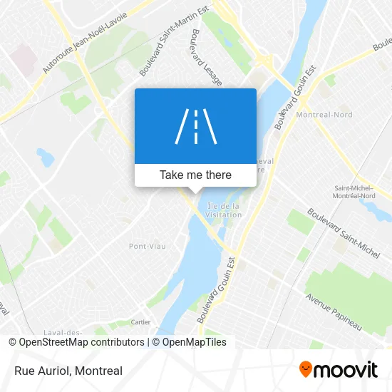 Rue Auriol map