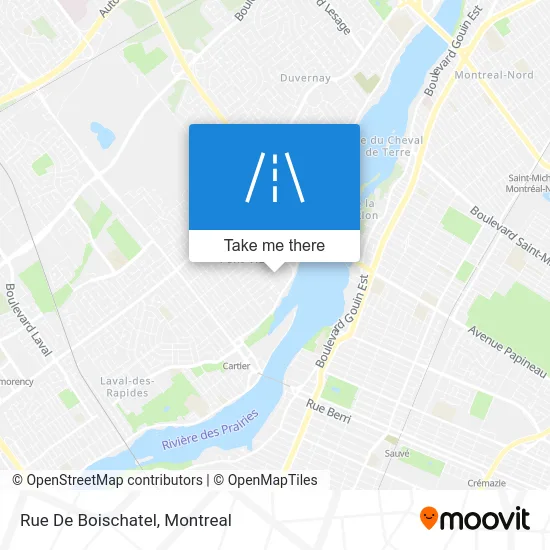 Rue De Boischatel map