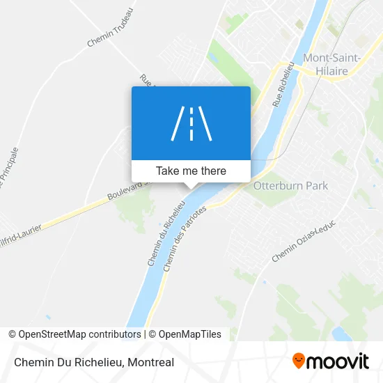 Chemin Du Richelieu map