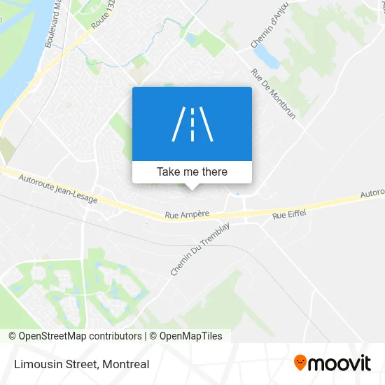 Rue Du Limousin map