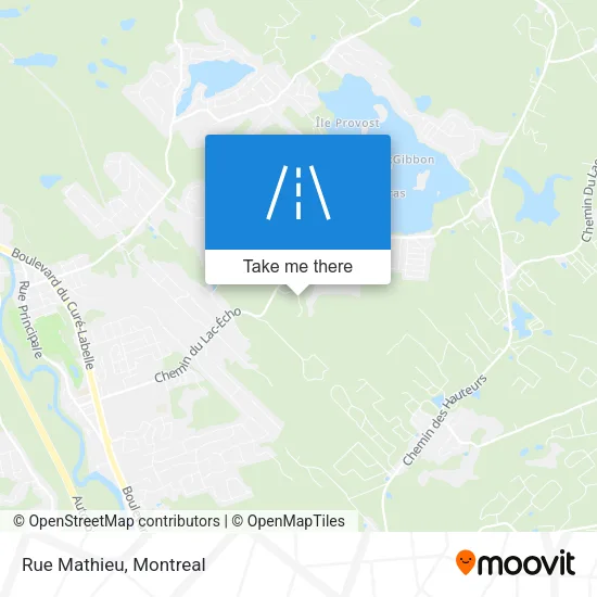 Rue Mathieu map