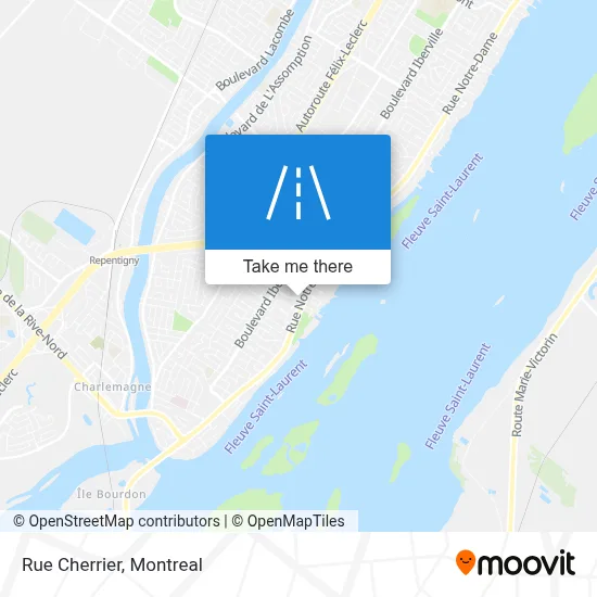 Rue Cherrier map