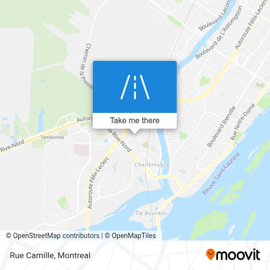 Rue Camille map