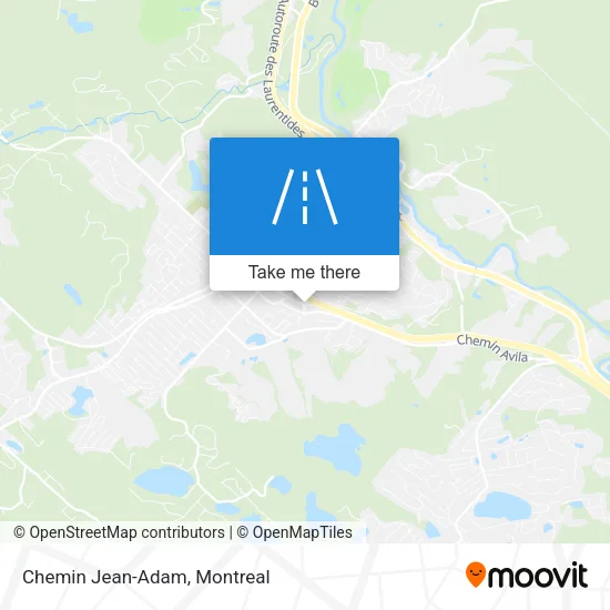 Chemin Jean-Adam map