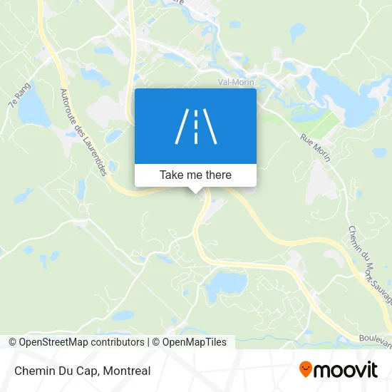 Chemin Du Cap map