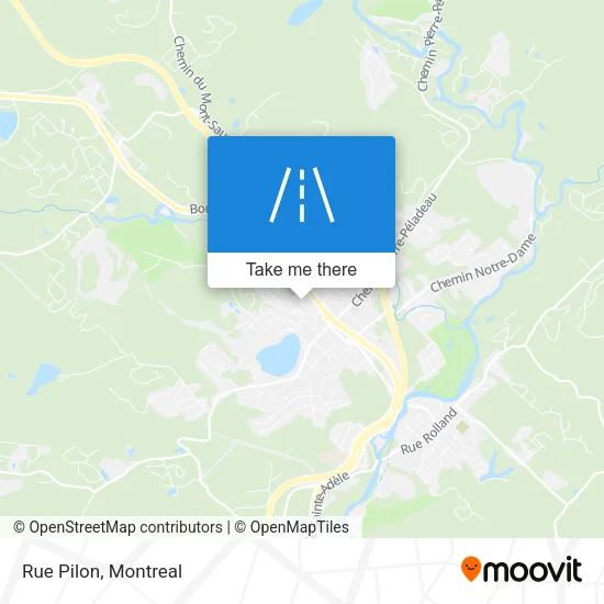 Rue Pilon map