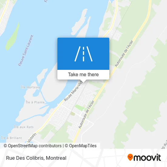 Rue Des Colibris map