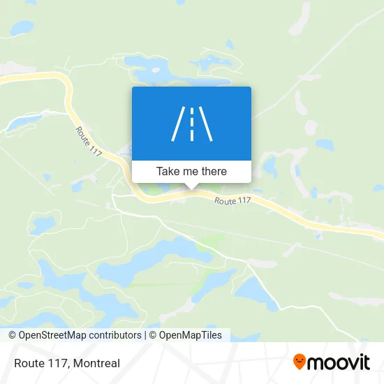 Route 117 map