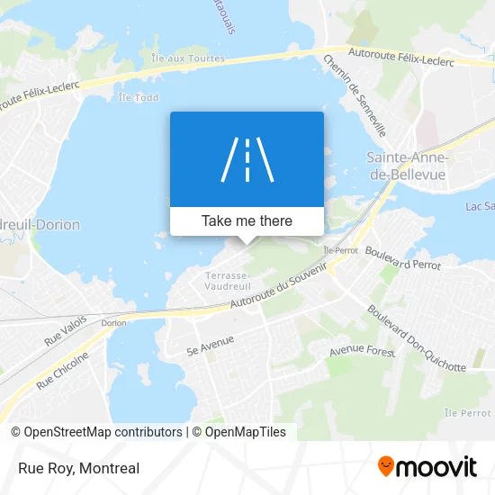 Rue Roy map