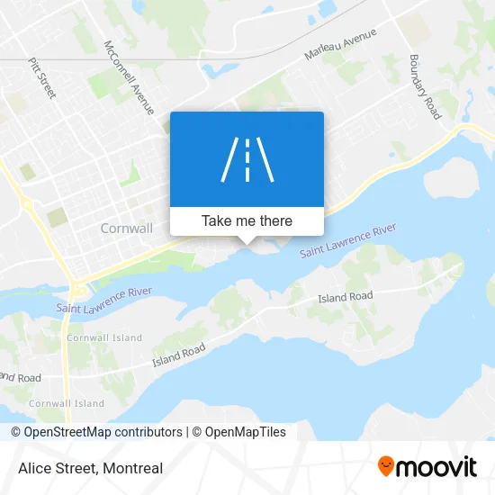 Alice Street map