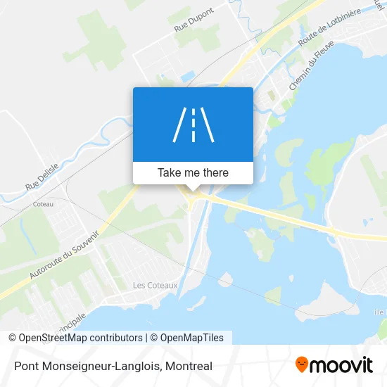 Pont Monseigneur-Langlois map