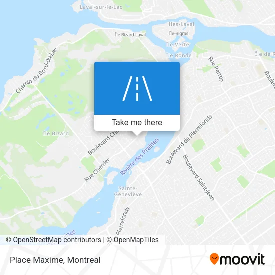 Place Maxime map